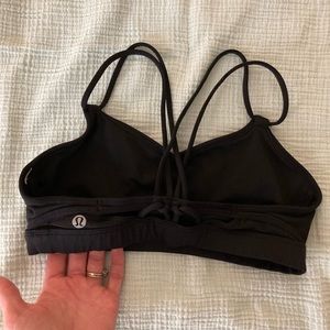 Lululemon Black Yoga Sports Bra